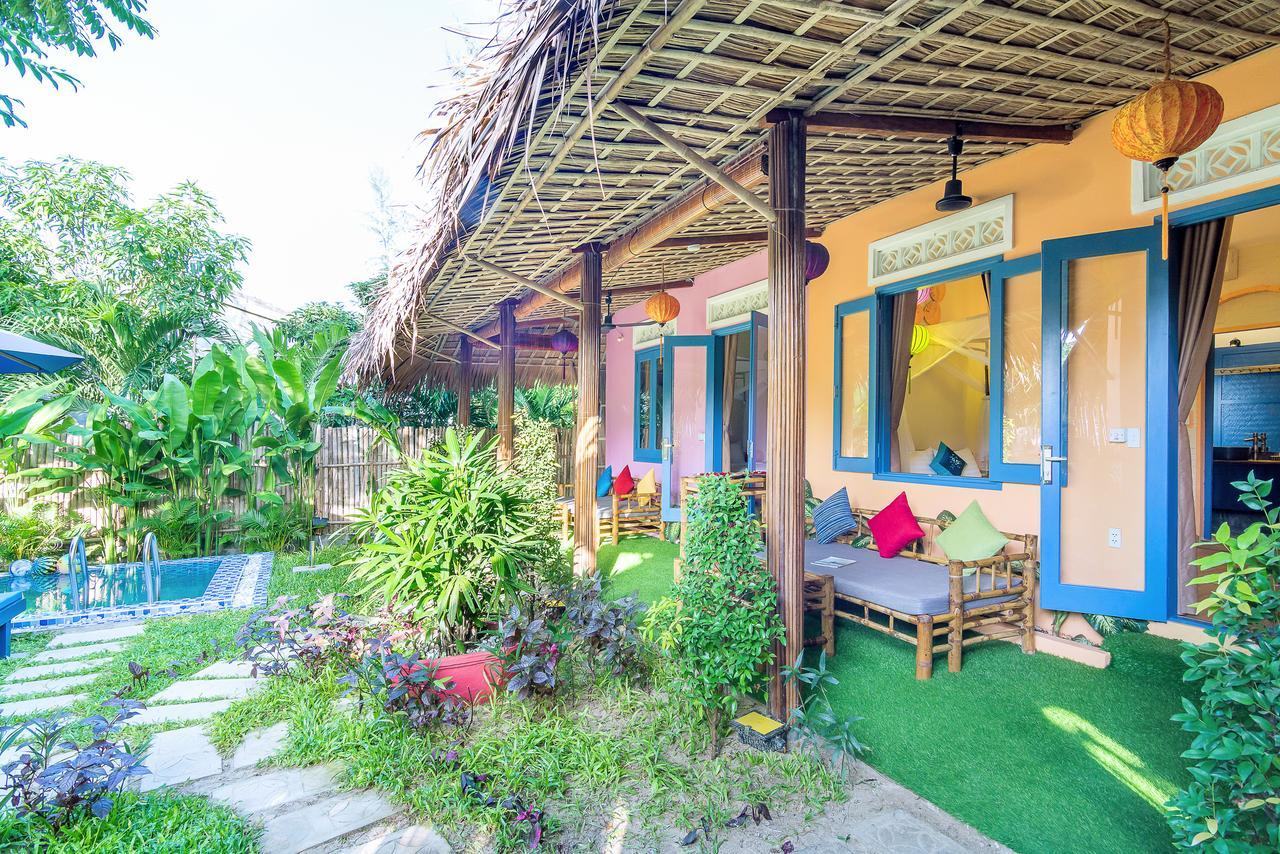 An Bang Beach Happy Village ホイアン エクステリア 写真